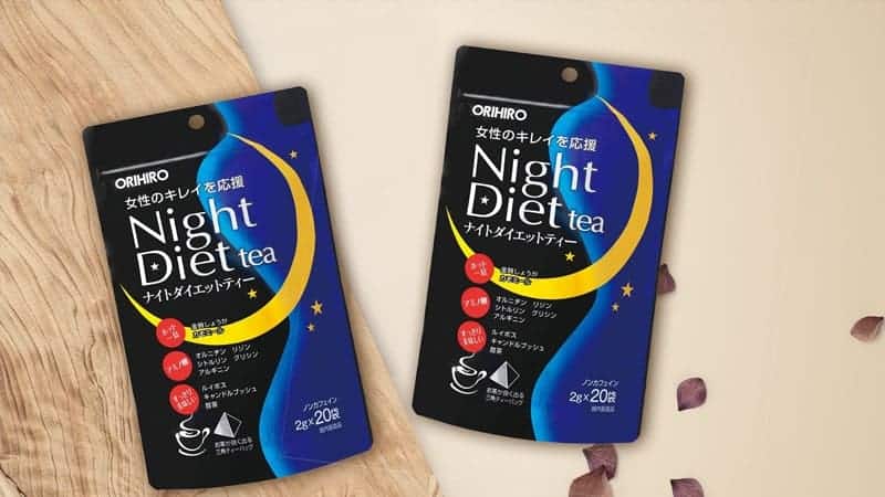 Trà giảm cân Orihiro Night Diet Tea của Nhật Bản
